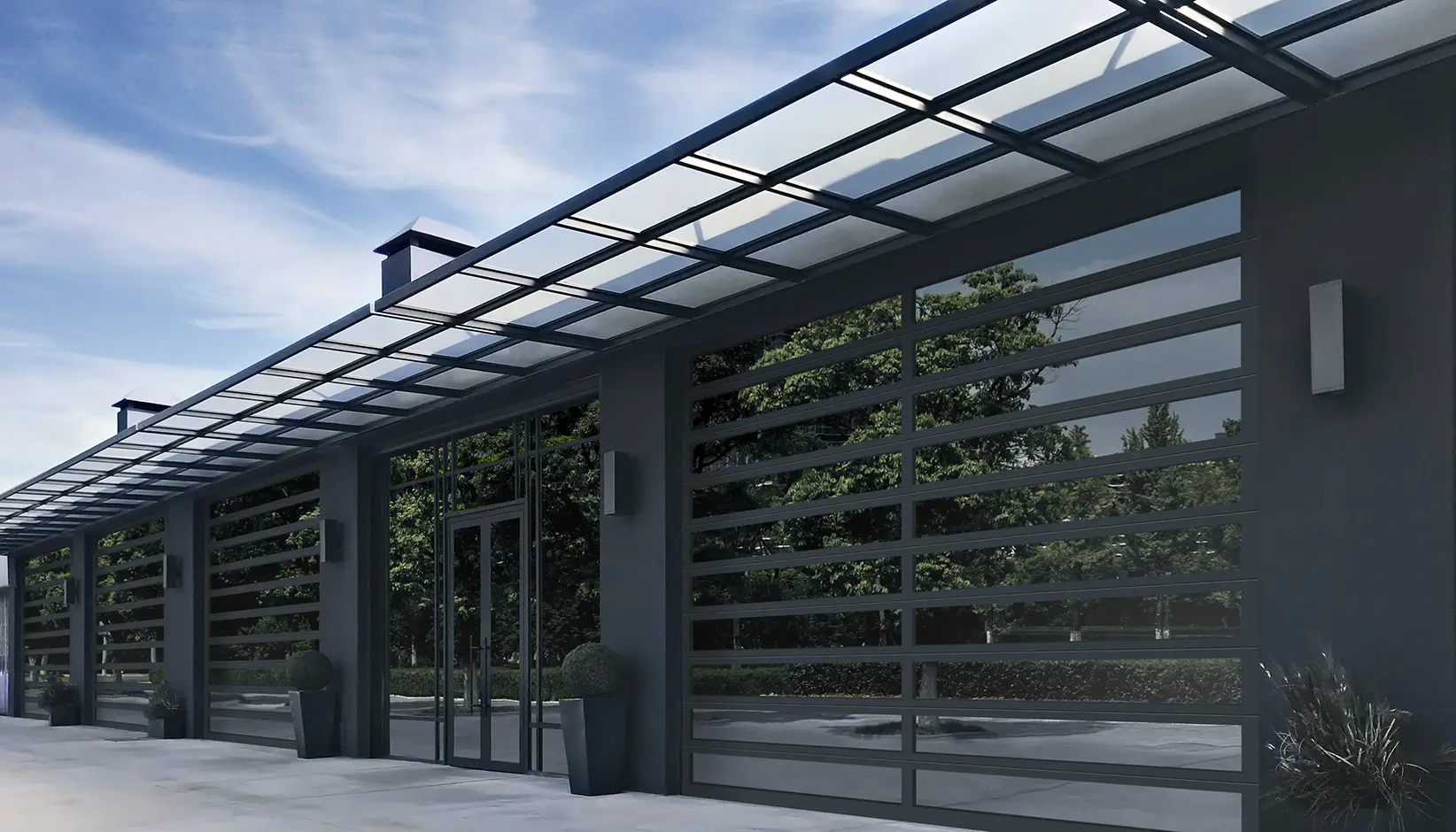 Clopay commercial garage door installation