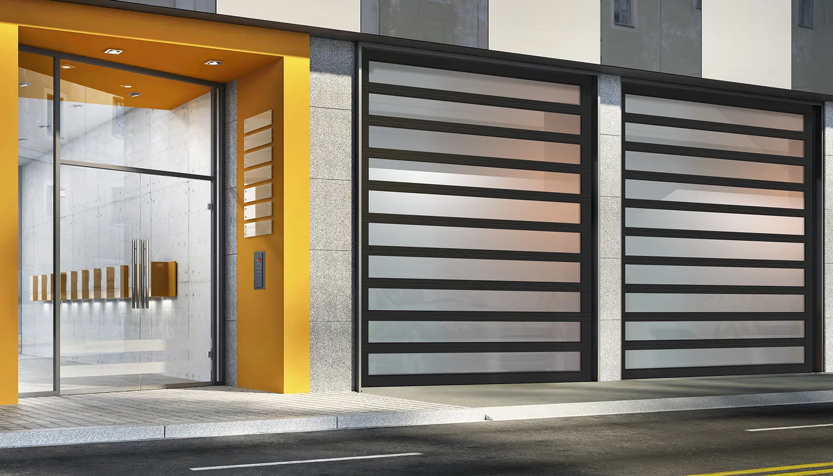 Clopay commercial overhead garage doors