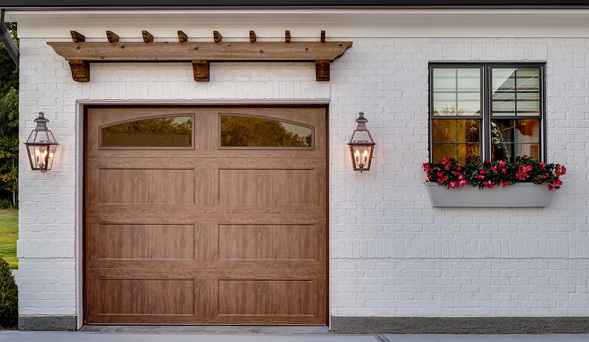 Residential garage door design reference