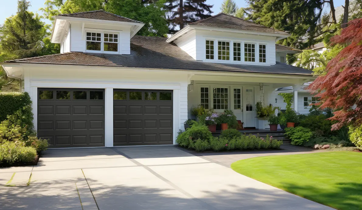 Residential garage door design reference