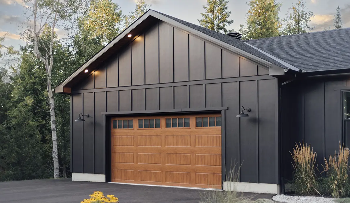 Residential garage door design reference
