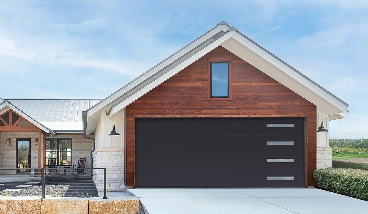 Residential garage door design reference