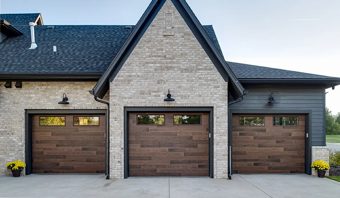 Residential garage door design reference