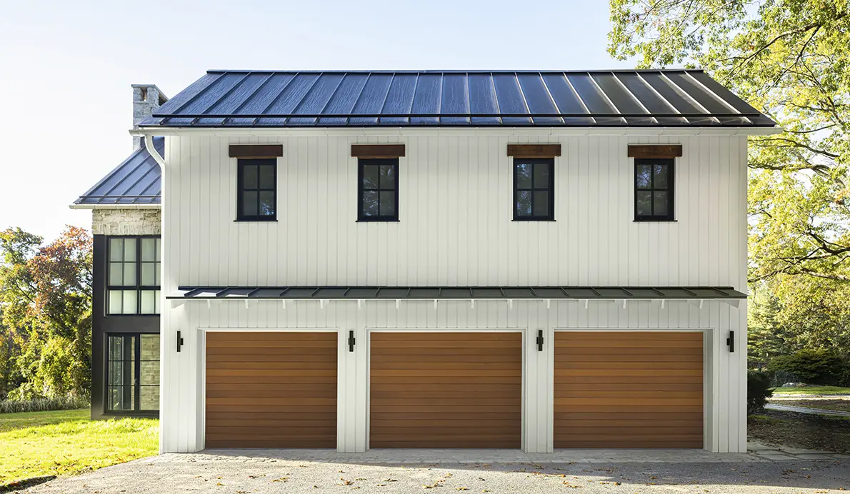 Residential garage door design reference